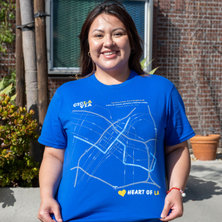 CicLAvia Heart of Los Angeles Adult T-Shirt